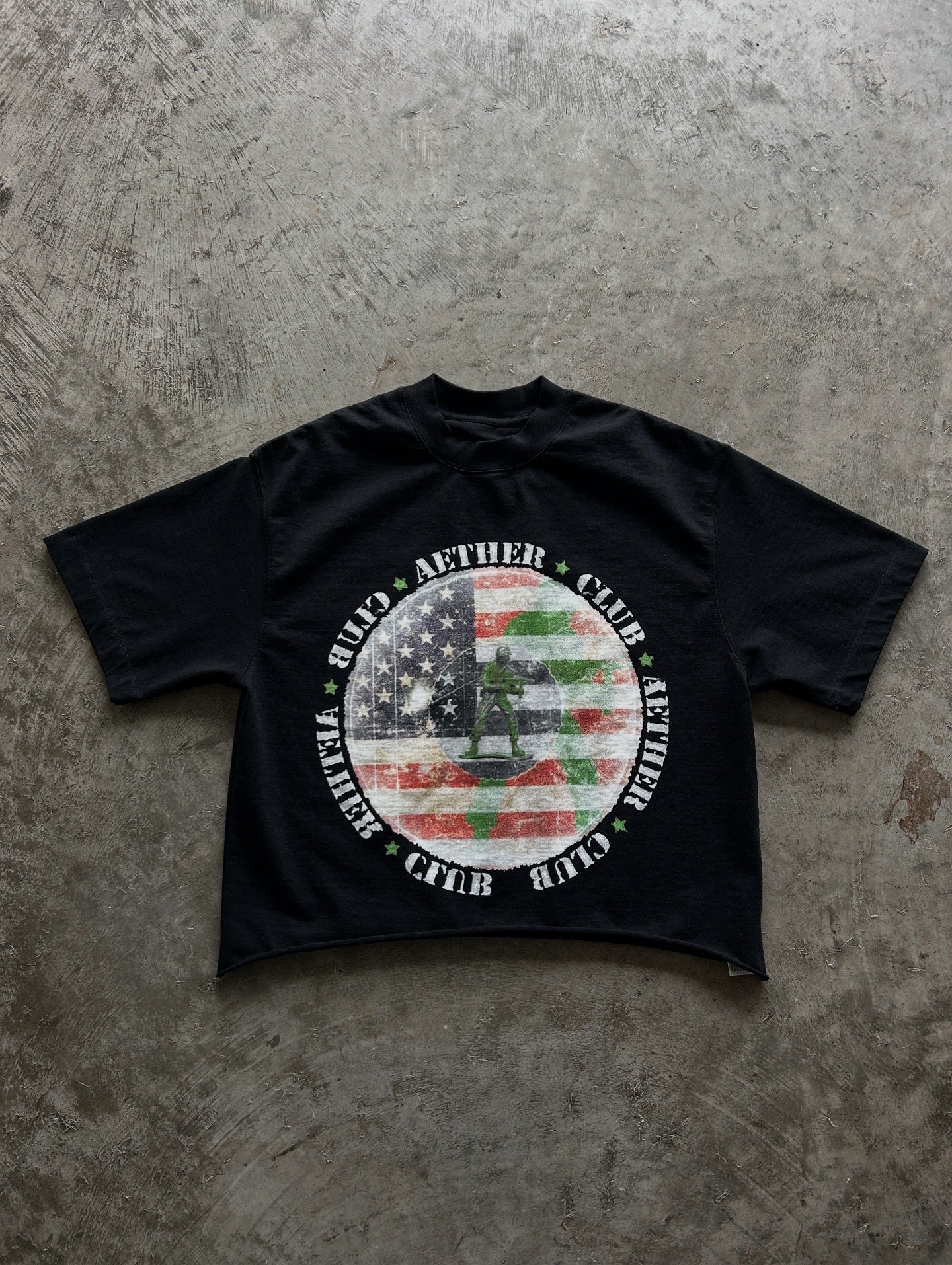 militant tee 'black'